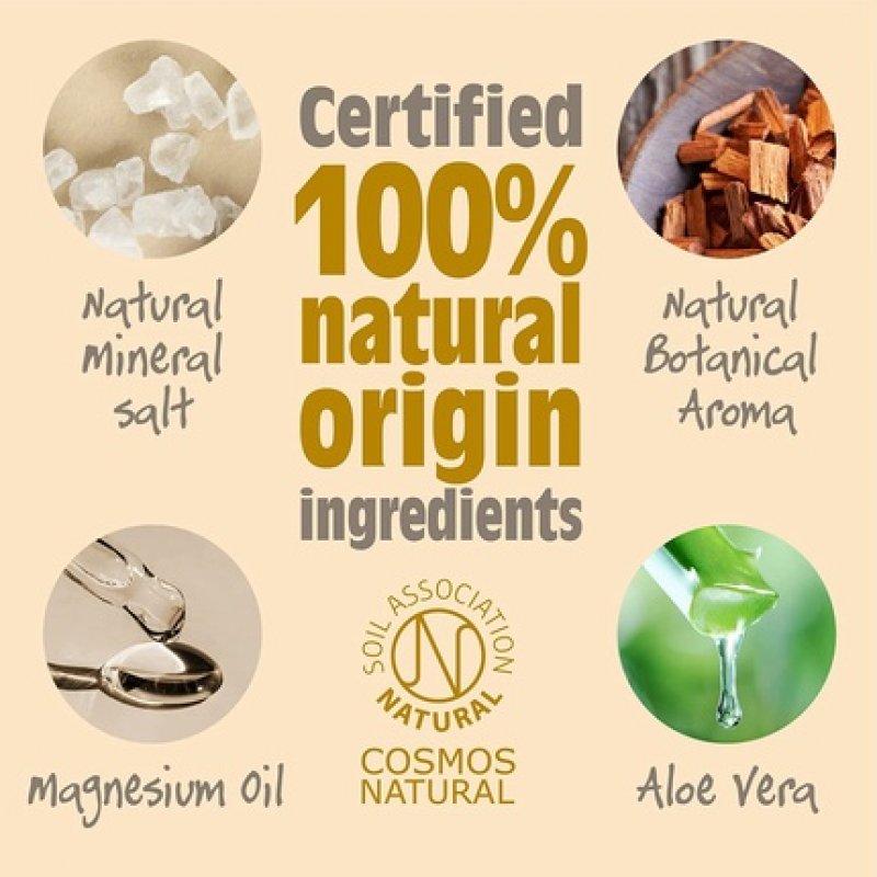 Salt of the Earth Refillable Natural Deodorant Roll On Amber & Sandalwood 75ml