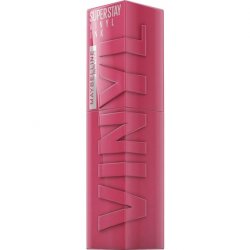 Maybelline New York Lip Color Smudge-free Long Lasting up to 16h Liquid Lipstick Shine Finish SuperStay Vinyl Ink 20 Coy