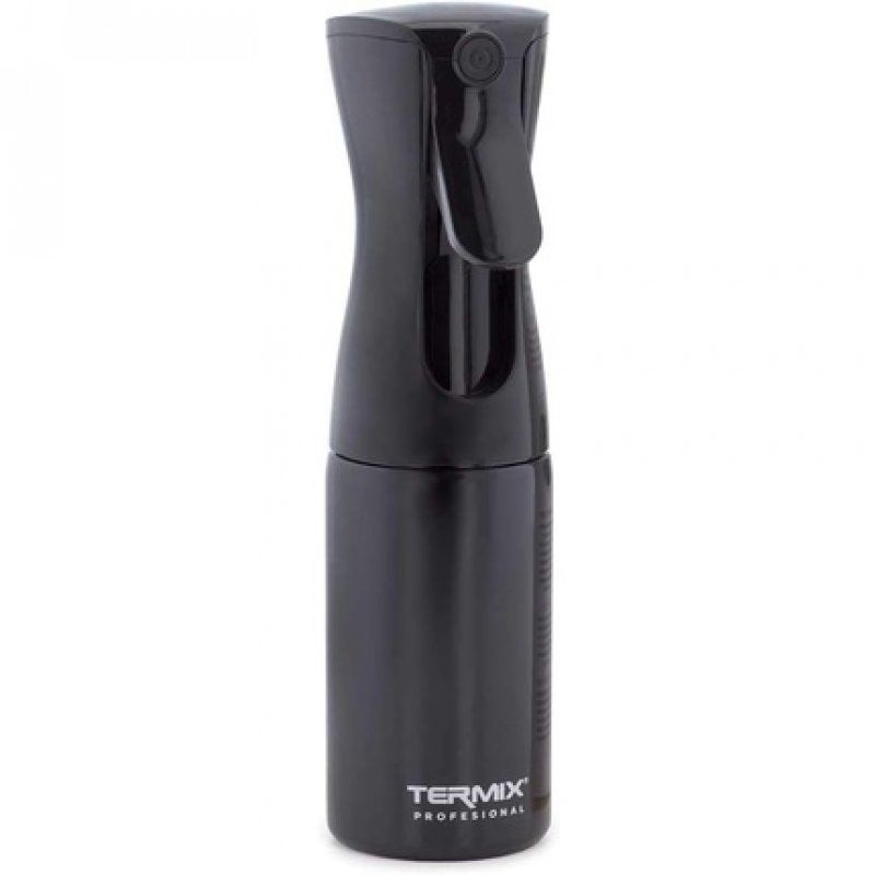 Termix Hairdressing Spray Bottle Mist Effect Spray Black Color Black/White