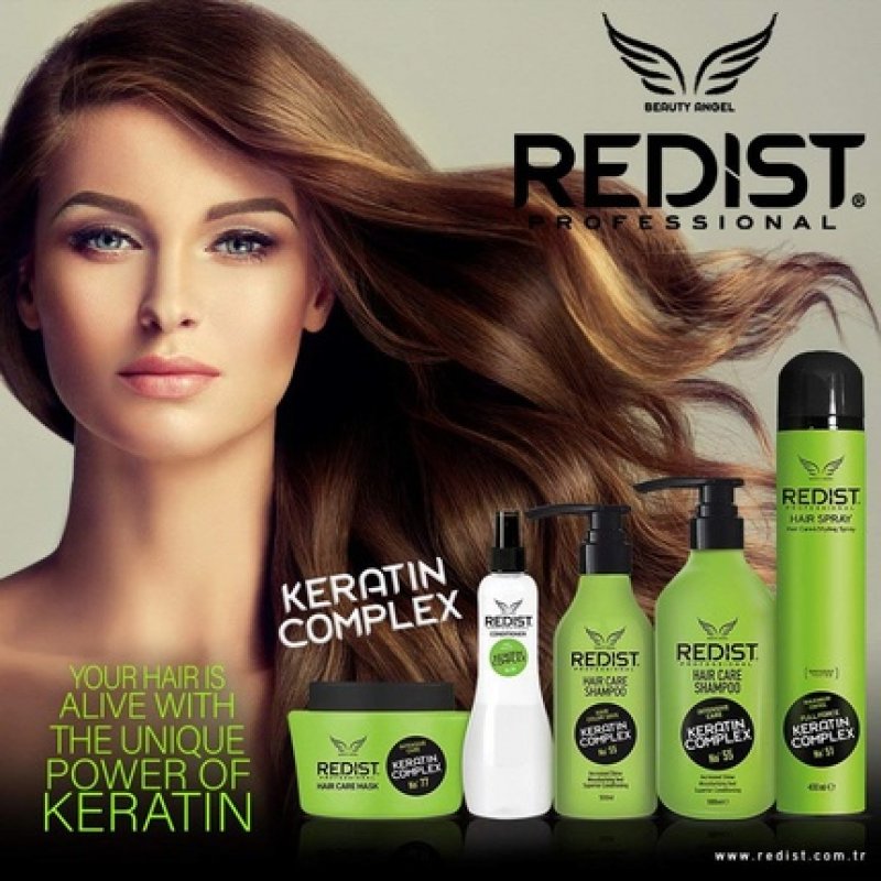 Redist Hair Spray Keratin Complex 400ml Full Force Ultra Strong Hold Hairdressing Supplies Hair Styling and Care for