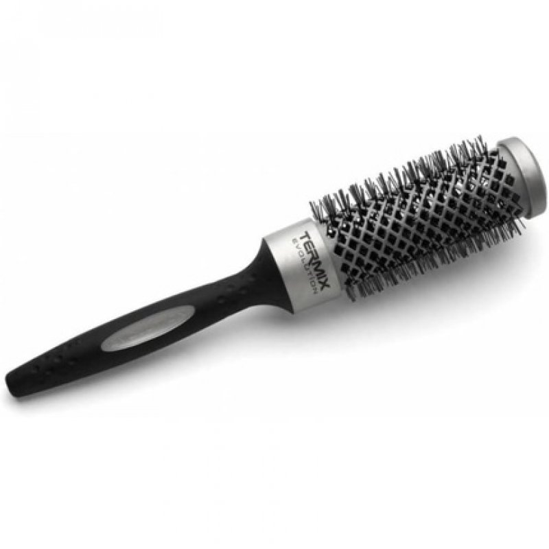 Termix Evolution Basic Hairbrush for Normal Hair with Ionized Bristles Gray
