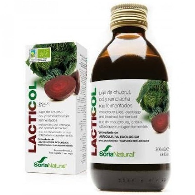 Soria Natural Lacticol Ecologico Sauerkraut Juice 200ml