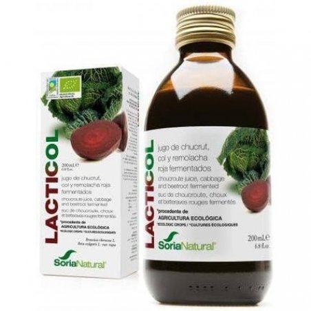 Soria Natural Lacticol Ecologico Sauerkraut Juice 200ml