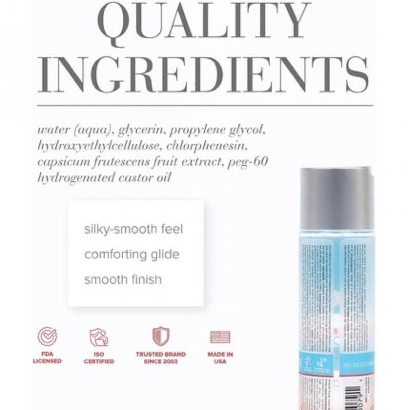 SYSTEM JO H2O Warming Lubricant 60ml