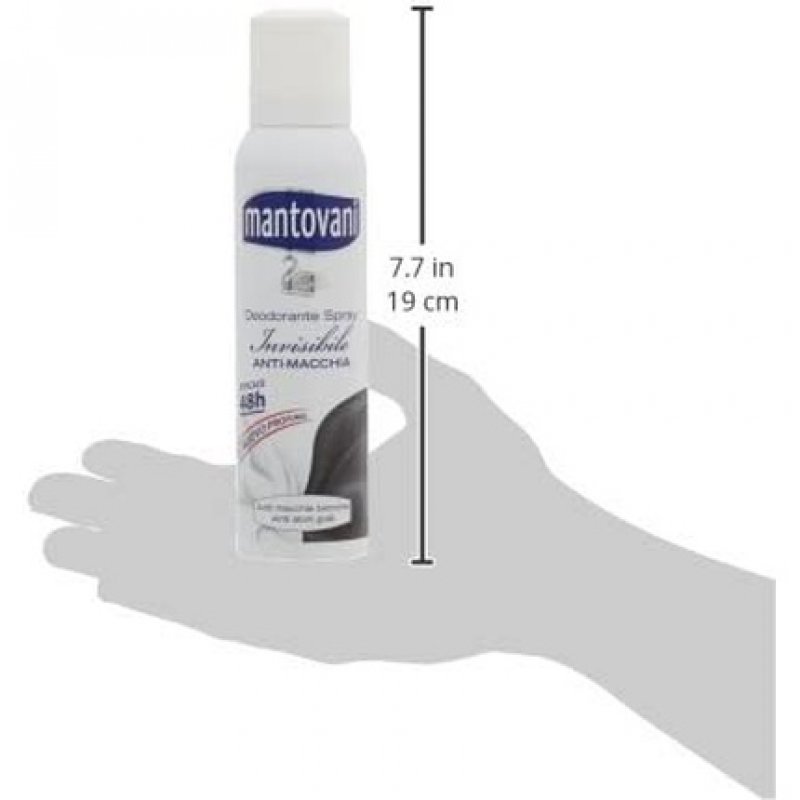 Mantovani Invisible Deodorant Spray 150ml