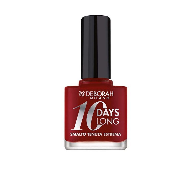 Deborah Milano 10 Days Long Nail Enamel 161 Dark Red