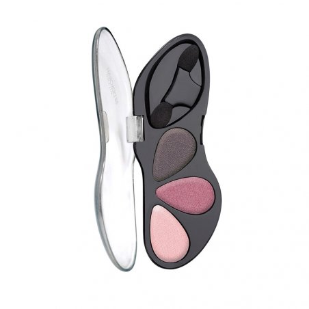 Deborah Milano Trio Hi-tech Eyeshadow ombre à paupière 2,4 g 3 Rose Métallique
