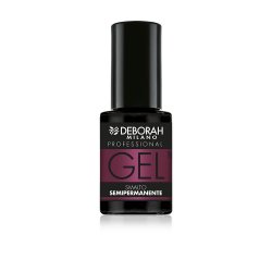 Deborah Milano Professional Semi-Permanent Gel Nail Polish Number 16 Dark Cyclamen Plumping Effect Long Lasting Intense
