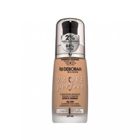 Deborah Milano 24 Hour Liquid Foundation Perfect Moisturizing SPF 20 1 Fair 30.00ml