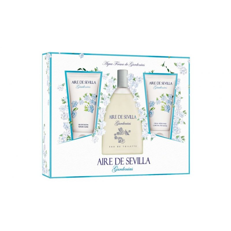 Instituto Español Aire de Sevilla Gardenias perfumery/bath set 3 pc(s) Female