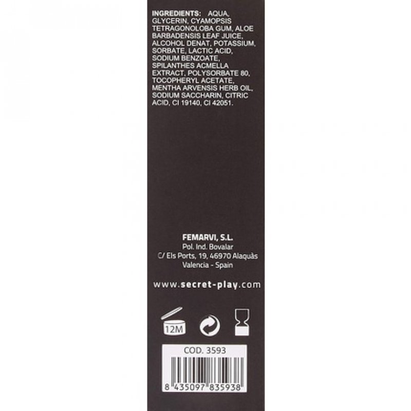 Secret Play Lubricant and Gel 500g