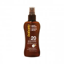 Babaria 31940 écran solaire et produit après soleil Huile de protection solaire Corps 20 Adultes