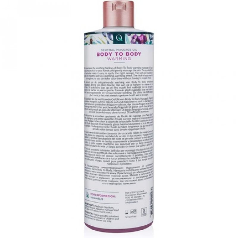 Exotiq Body to Body Warming Massage Oil 500ml
