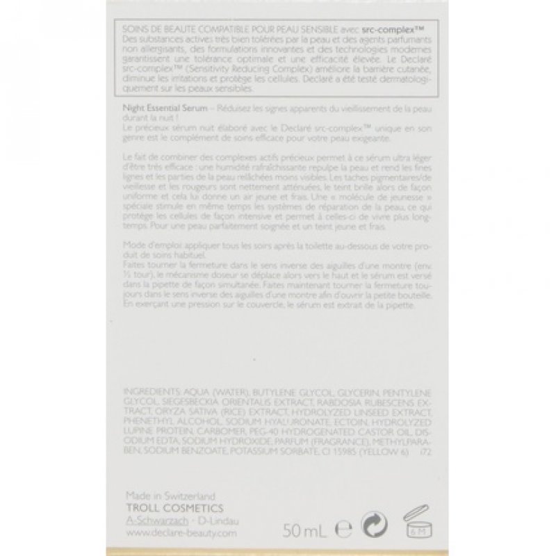 Declare Age Control Night Essential Serum