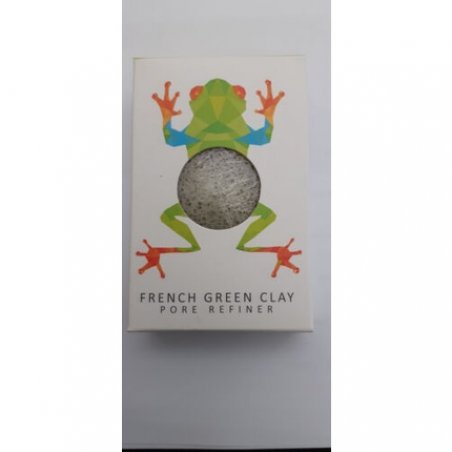 Original Konjac Mini Face Puff with French Green Clay