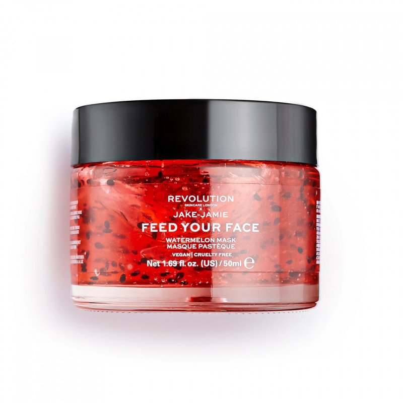 Revolution Skincare London Jake Jamie Watermelon Hydrating Face Mask Moisturising 50ml