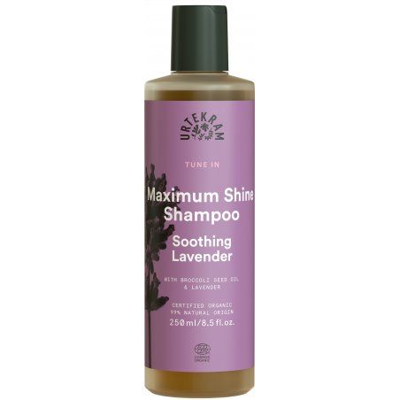 Urtekram Soothing Lavender Maximum Shine Shampoo, 250ml