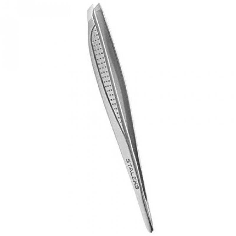 Staleks Eyebrow Tweezers Classic TC-15/3 Wide Slant