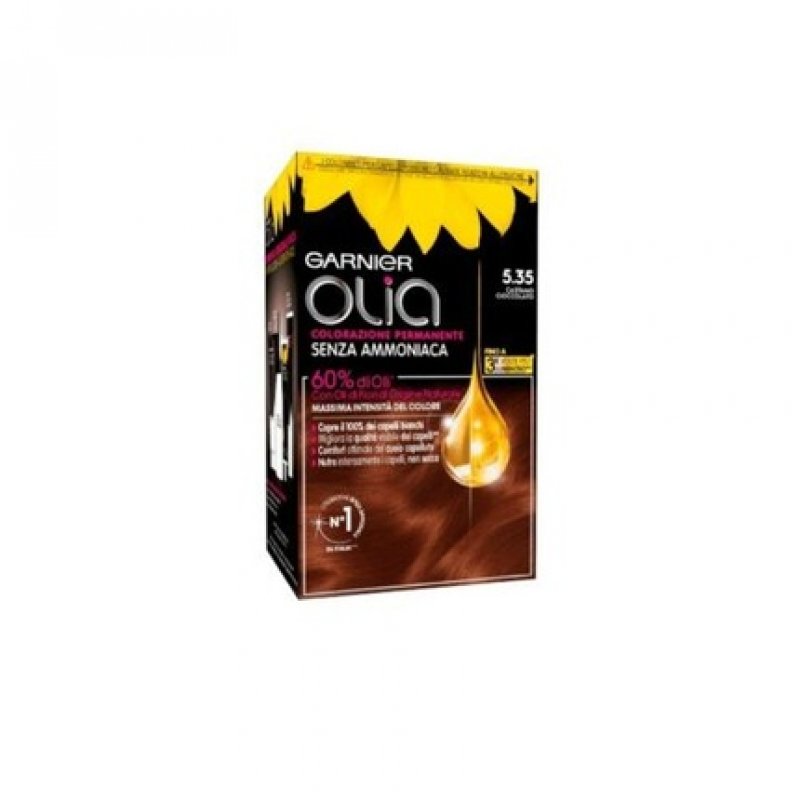 Garnier Olia Permanent Color Without Ammonia N.5.35 Chocolate Brown