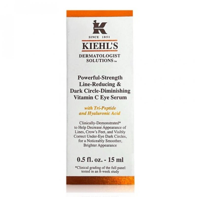 Kiehl's Since 1851 Powerful-Strength Dark Circle Reducing Vitamin C Eye Serum 15ml