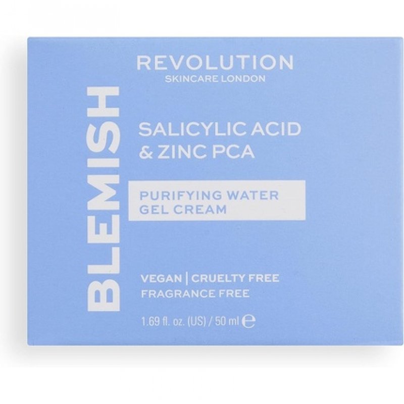 Salicylic Acid and Zinc PCA Cleansing Water Gel Cream