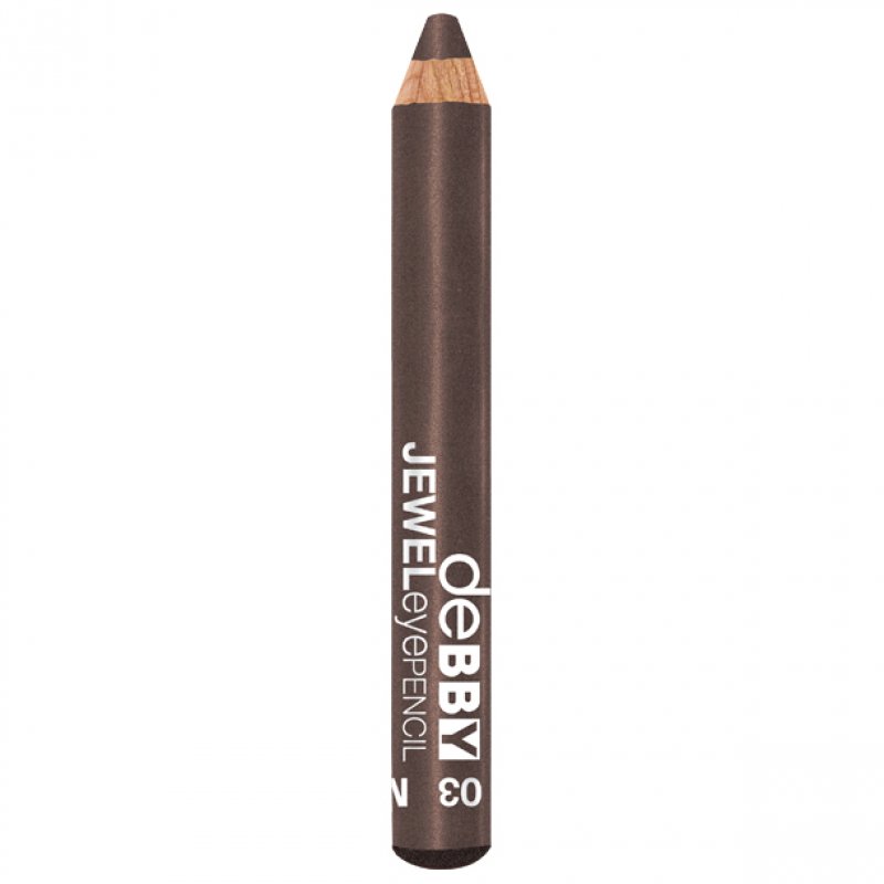 DEBBY Mega 03 Brown Metal Eye Pencil Cosmetic Makeup Product