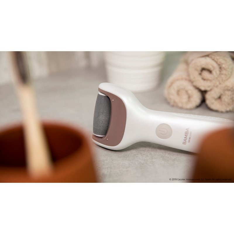 Cecotec Bamba Skincare Silky Polisseur à ongles électrique Secteur, Batterie