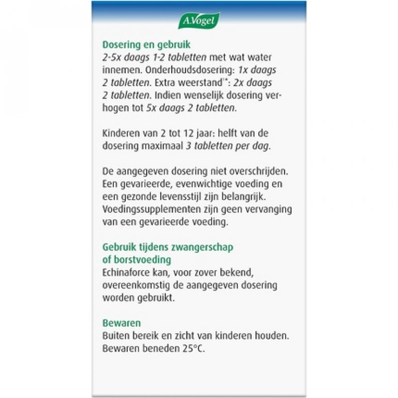 A Vogel Echinaforce 350 Tablets