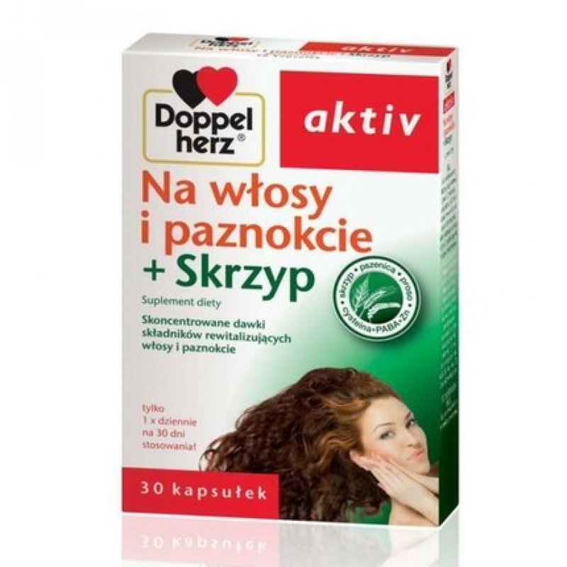 Doppelherz Aktiv Hair Nails Horsetail 30 Capsules