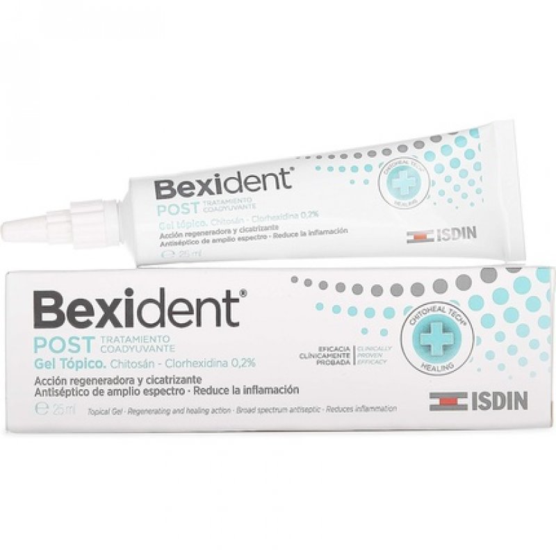 Isdin Bexident Post Topical Gel Treatment Accelerates Post-Intervention Recovery 25ml