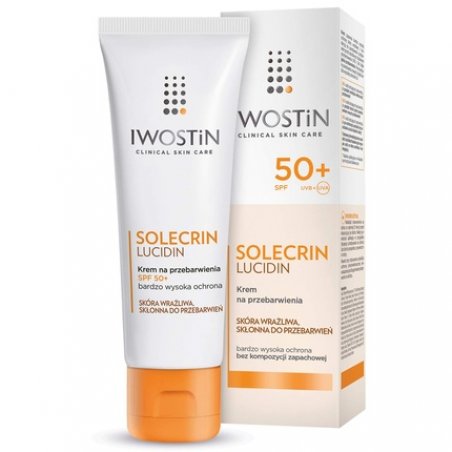 Iwostin Solecrin Lucidin Color Cream with Felt SPF 50 Sunscreen 50ml