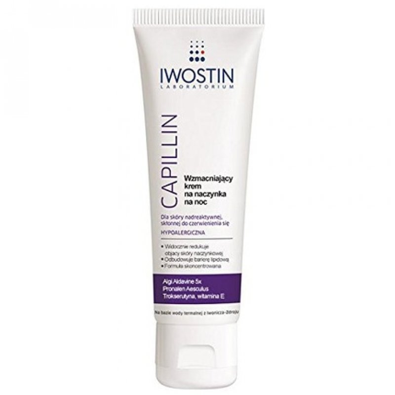 IWOSTIN CAPILLIN Dilated Capillaries Night Cream 40ml