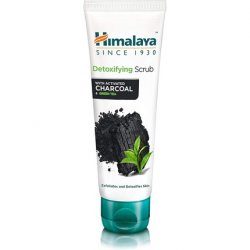 Himalaya Detoxifying Charcoal Face Scrub with Activated Charcoal and Green Tea 75ml