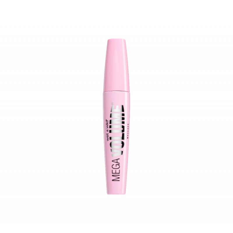 Wet 'n' Wild Mega Volume Mascara with Full Spiral Fiber Brush and Quick Loading Formula Enriched with Vitamin E Very