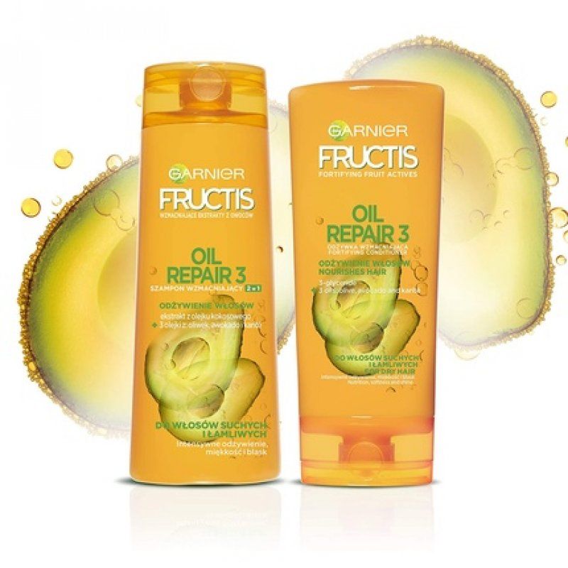 Garnier Fructis Oil Repair 3 Conditioner for Dry and Brittle Hair 200ml