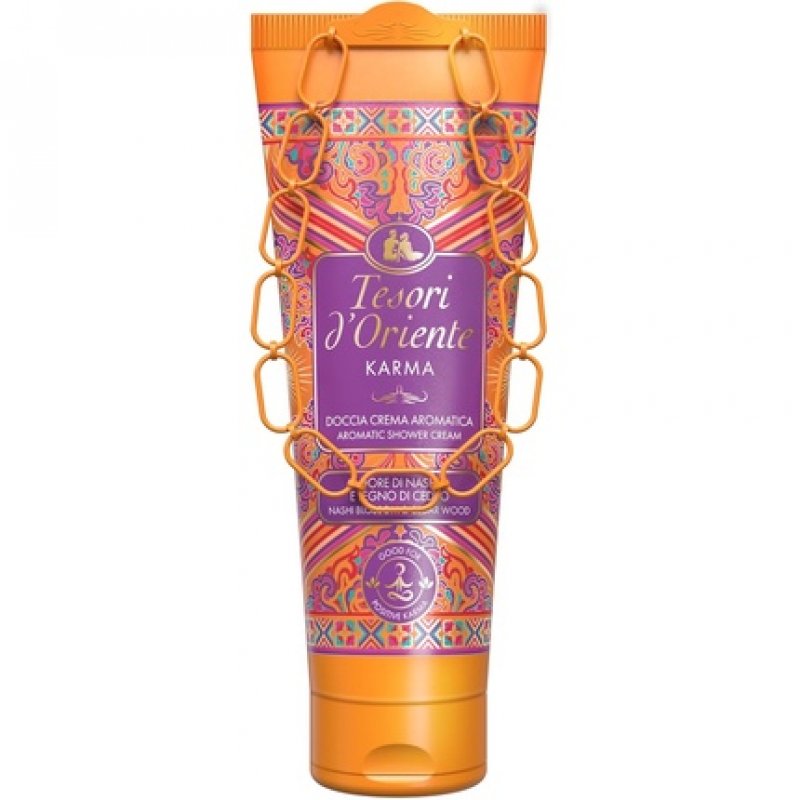 Tesori d'Oriente Karma Shower Aromatic Cream Nashi Flower and Cedar Wood 250ml