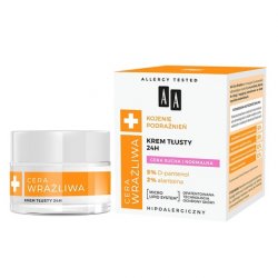 AA Cera Sensitive Moisturizing Cream for Dry and Normal Skin 24h Odorless 50ml