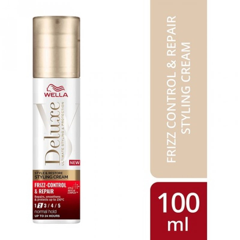 Wella Deluxe Frizz Control & Repair Styling Cream 100ml