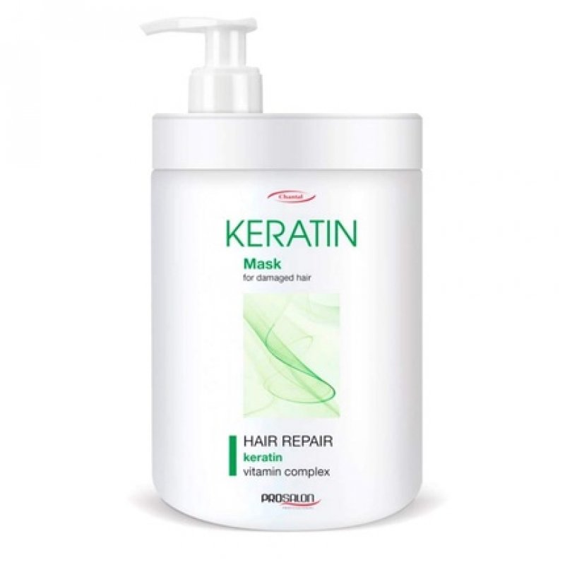 Prosalon Professional Keratin Hair Mask with Vitamin Complex for Dry, Damaged Hair - Hair Repair - 1000g