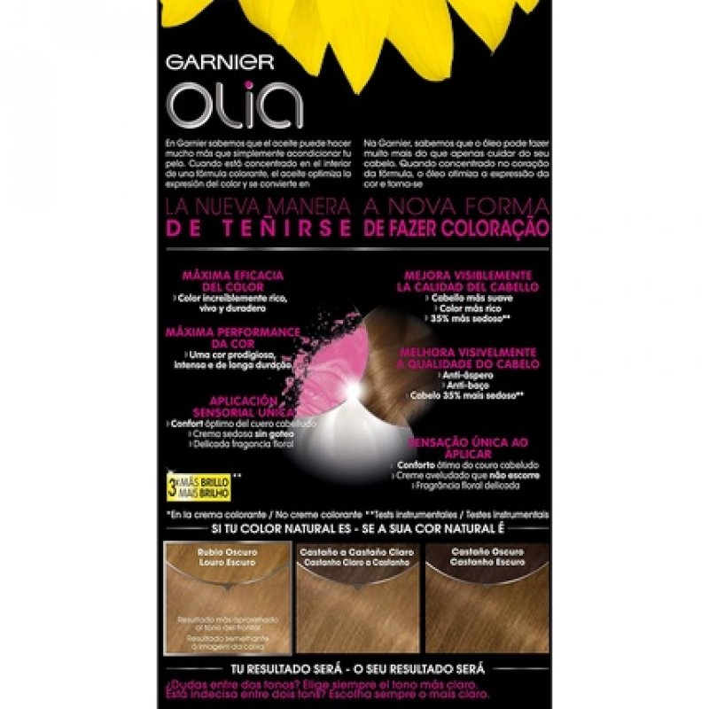 Garnier Olia Permanent Hair Color Without Ammonia Blonde 7.0