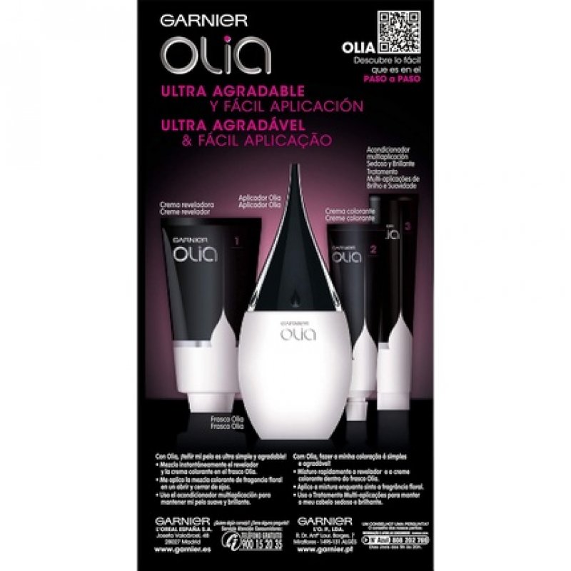 Garnier Olia Permanent Hair Color Without Ammonia Blonde 7.0