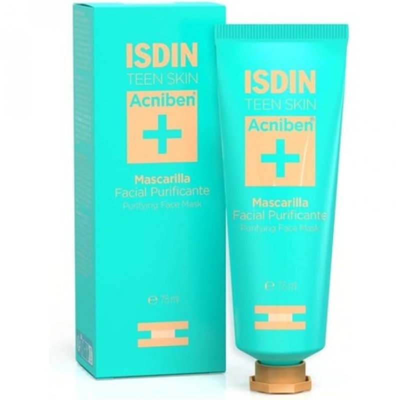 ISDIN Acniben Purifying Facial Mask for Oily and Acne-Prone Skin 75ml