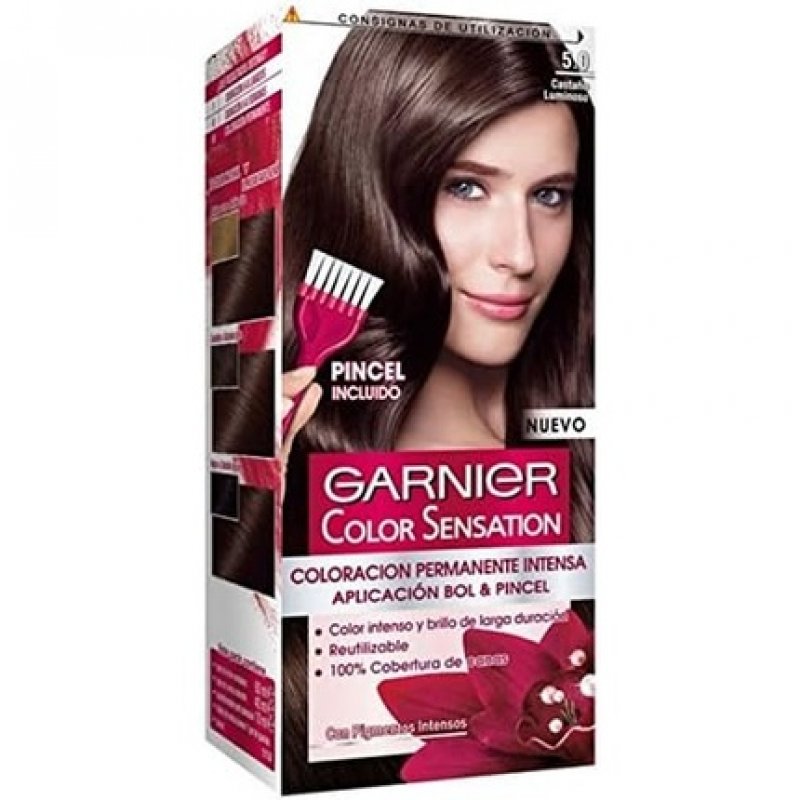 Garnier Color Sensation Dye 200g 5.0 Luminous Chestnut