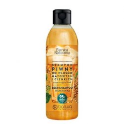 Barwa Natural Beer Shampoo for Dull and Thin Hair 300ml