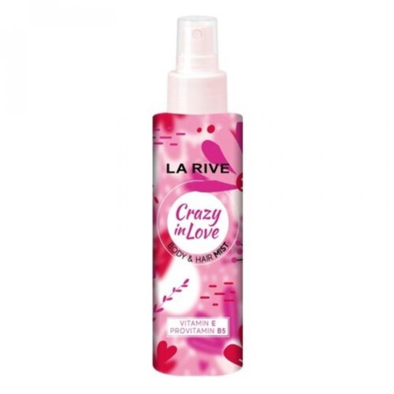 La Rive Crazy In Love Body and Hair Mist 200ml