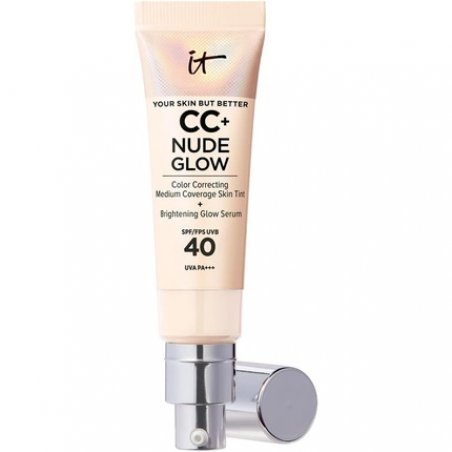 IT Cosmetics Your Skin But Better CC and Nude Glow Lightweight Medium Coverage Foundation and Glow Serum Fair