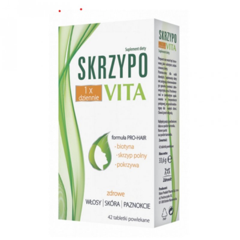 SKRZYPOVITA Biotin Complex for Beautiful Nails Skin and Hair 42 Tablets
