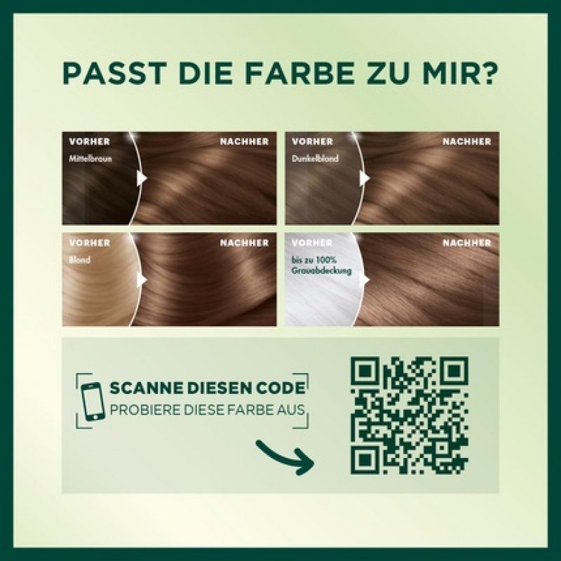 Garnier Nutrisse Permanent Hair Color with Nourishing Fruit Oils 060 Dark Blonde Caramel