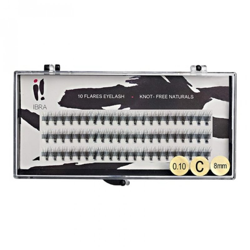IBRA Natural Curls Artificial Eyelashes 8mm