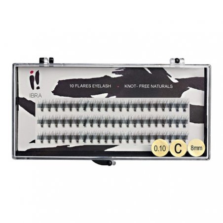 IBRA Natural Curls Artificial Eyelashes 8mm